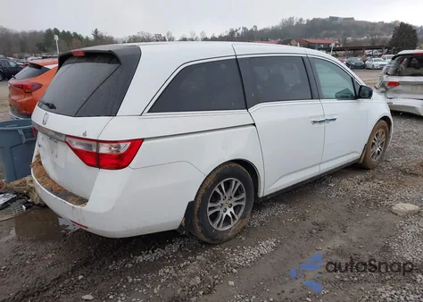 2012 Honda Odyssey Ex из США, поврежденный, VIN 5FNRL5H46CB068277